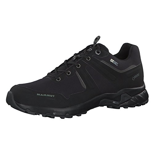 Mammut Ultimate Pro Low Gtx, Zapatillas de Senderismo para Mujer, Negro (Black/Black 000), 38 EU