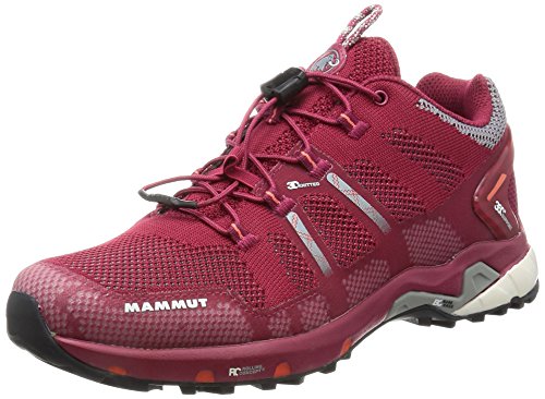 Mammut Zapatilla T AEGILITY Low Mujer Dark Magenta/Neutral Grey - Zapatilla, Mujer, Rosa - (Dark Magenta/Neutral Grey)