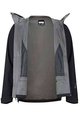 Marmot Knife Edge Jacket Chubasqueros, Chaqueta Impermeable, A Prueba De Viento, Impermeable, Transpirable, Hombre, Black, S