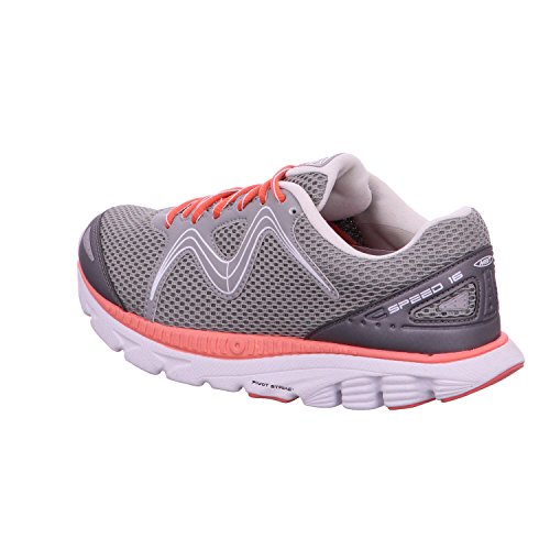 MBT Speed 16 W, Zapatillas de Deporte Mujer, (Cool Gray/Orange/White), 37 EU