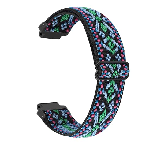 Mi-Case Correa para Garmin Forerunner 235 - Compatible con Forerunner 735XT Correa de Reloj, Pulsera de Reemplazo Nailon Sports Banda para Forerunner 220, 230, 620, 630 y 735XT Smart Watch-Verde