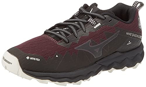 Mizuno Wave Daichi 6 GTX, Zapatillas para Carreras de montaa Mujer, Fudge Platinumgold Negro, 38.5 EU