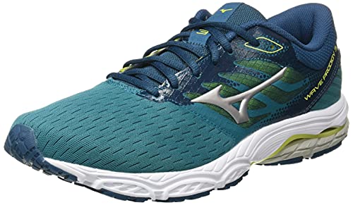 Mizuno Wave Prodigy 3, Zapatillas Hombre, HarborBlue/GalaxySilver/EPrimrose, 43 EU