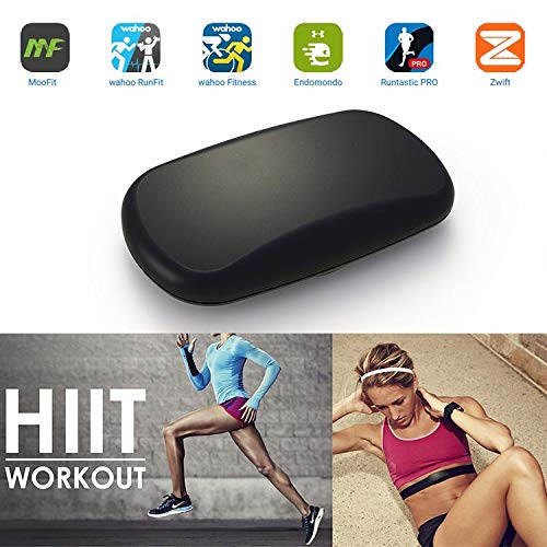 Monitor de ritmo cardíaco Bluetooth ANT+ con correa de pecho para correr, ciclismo, gimnasio y otros deportes