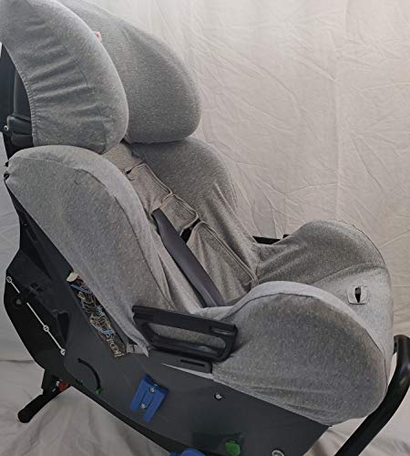 MOON-BEBE Funda para Silla de coche Klippan Kiss 2 Y KLIPPAN PLUS (GRIS)