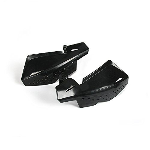 Moto Universal 1 1/8"y 7/8" Protectores de la Mano para Hon.da Yamaha Kawasaki Suzuki KTM Moto de la Suciedad Motocicleta MX Supermoto Racing ATV Quad KAYO (Negro)