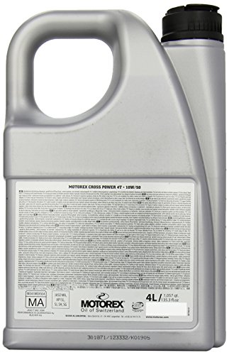 Motorex Cross Power - Aceite de Motor (SAE, 10W/50, 4 L)