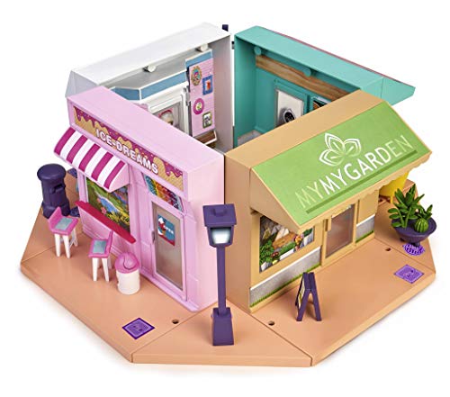 Mymy City- Yummy Shopping, Set de Tiendas de Juguete con Accesorios (Famosa 700015840)