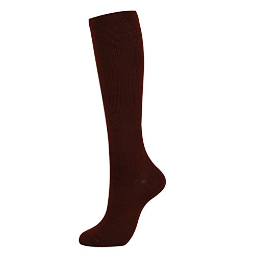 N-B 15-20mmhg Hombres 'sandwomen'slongtubecompressionsocks Outdoorsportscompressionsocks Color sólido Compressionsocks