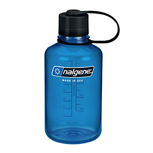 Nalgene Everyday Bidón con Boca Estrecha 0,5 l, Unisex, Azul, 0,5 litros