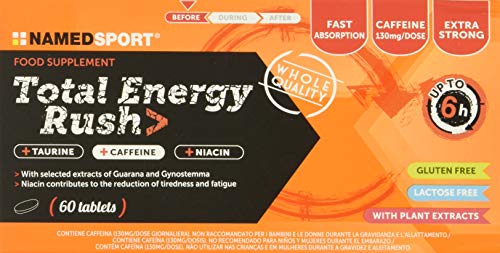 Namedsport Suplemento Dietético "Total Energy Rush" - 60 Tabletas