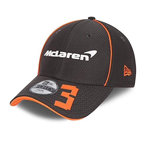 New Era Replica Driver Hex 9FortySS El Snapback Youth Gorra ~ McLaren No. 3 Negro