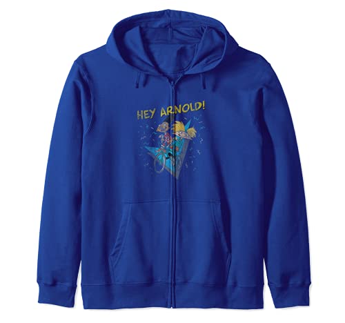 Nickelodeon Hey Arnold Gerald Handlebars Retro Bike Ride Sudadera con Capucha