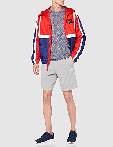 NIKE Club Short JSY Pantalones Cortos, Hombre, Gris (Dk Grey Heather/White), M