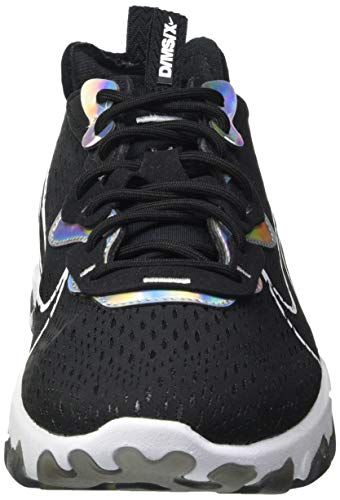 Nike W React Vision Essential, Zapatillas para Correr Mujer, Black White Black, 40 EU