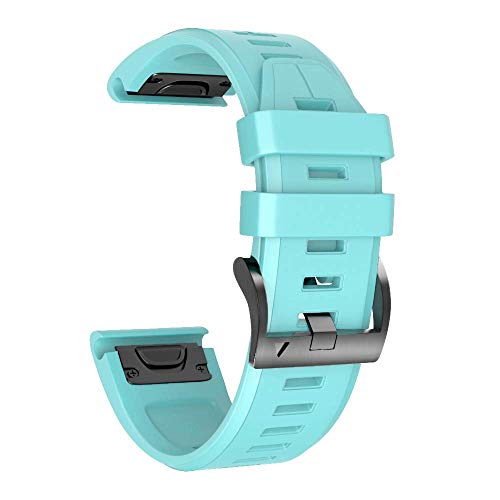 NotoCity Garmin Fenix 5 Correa, 22mm Easy-Fit Silicona Reemplazo Correa para Garmin Fenix 5/Fenix 5 Plus/Fenix 6/Fenix 6 Pro/Forerunner 935/945,no Adapta a Fenix 5X, 5s