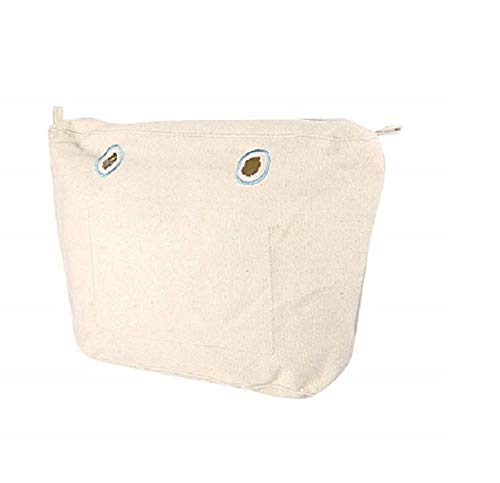 O bag OBCV01, Bolso Mujer, Beige (Naturale), 29x25x9 cm (W x alto x largo)