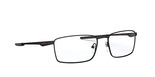 Oakley 0OX3227 Monturas de Gafas, Polished Black, 55 para Hombre