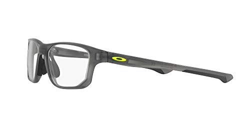 Oakley 0OX8136 Monturas de Gafas, Satin Grey Smoke, 55 para Hombre