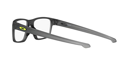 Oakley 0OX8140 Monturas de Gafas, Satin Grey Smoke, 55 para Hombre