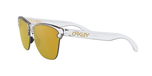 Oakley Frogskins Lite Gafas de Sol, Transparente, 63 para Hombre