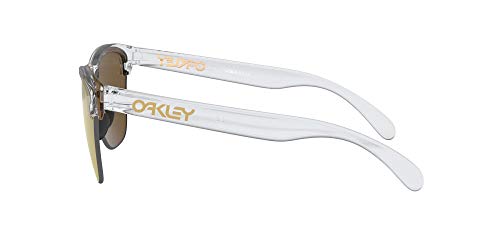 Oakley Frogskins Lite Gafas de Sol, Transparente, 63 para Hombre