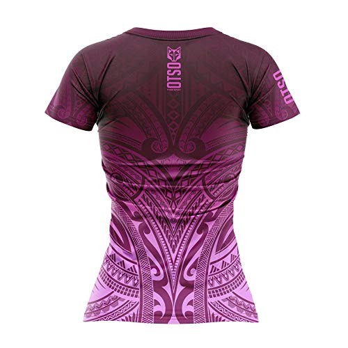 OTSO THINK SPORT Women's Short Sleeve Shirt Maori