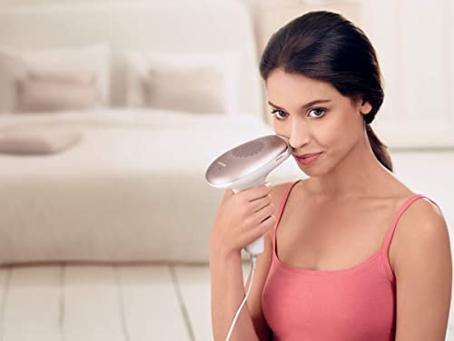 Philips Lumea Advanced SC1999/00 - Depiladora Luz Pulsada, para la Depilación Permanente del Vello Visible en Casa con sensor de tono de piel y 3 Cabezales: Cuerpo, Cara y Zona Bikini