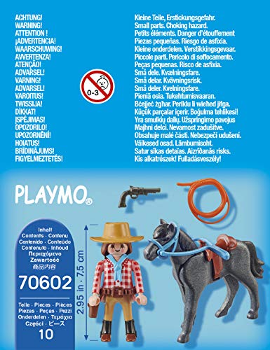 PLAYMOBIL Special Plus 70602 - Jineta del Oeste, a Partir de 4 años