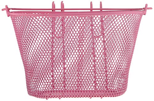 Point 05107700 VR Colour - Cesta Frontal para Bicicleta Infantil (25 x 16 x 16 cm), Color Rosa