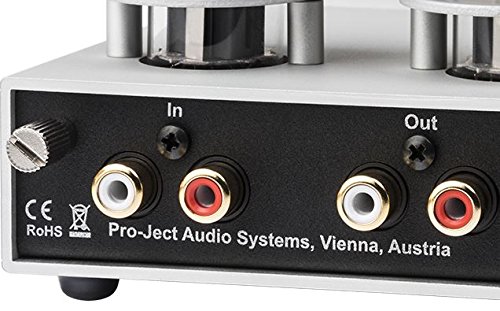 Pro-Ject Tube Box S2 - Preamplificador de fono, color plateado