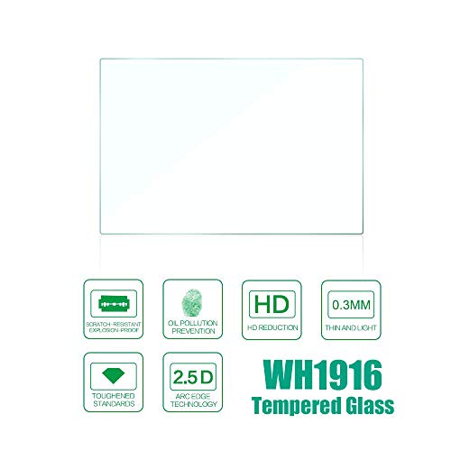 Protector de pantalla diseñado para DJI Pocket 2/Pocket 1 Cámara (2 lentes y 2 pantalla LCD), KOMET Vidrio Templado Dureza 9H 0.33mm Espesor Anti-Burbuja Anti-Scrach