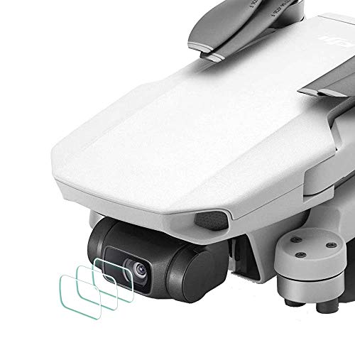 protector pantalla lente para DJI Mavic Mini 2 / DJI Mini - Drone cristal templado, ULBTER 0,3 mm 9H Dureza vidrio templado protector lente accesorio anti-Scrach [3 unidades)