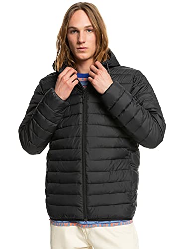 Quiksilver - Chaqueta Acolchada - Hombre - M - Negro