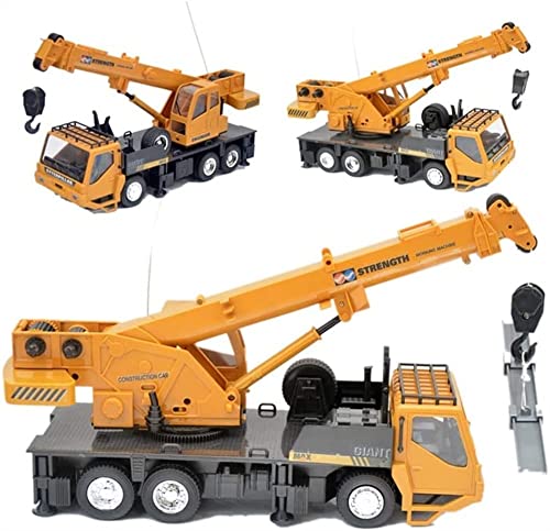 RC Car Tower Crane Engineering Truck Boys Toy Excavator Radio Remote Controlled Tower Crane Construction Vehicle Site Forklift Electric Remote Control Truck Toy for Adult and Boys (Style1)