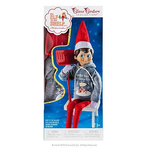 Ropa de Elf on the Shelf - Juego de pala y juego de nieve (Elf no incluido) | Accesorios para elfo en el estante | Claus Couture