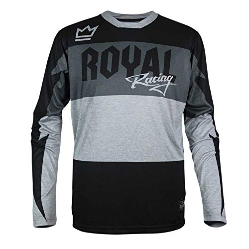 Royal Racing Race - Camiseta Unisex, Unisex Adulto, 0065-58-550, Noir/Gris Chiné, XXL