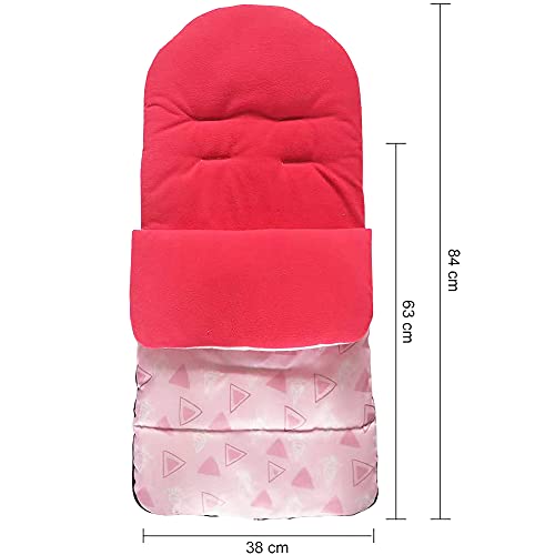 Saco de Silla de Paseo Universal - Saco Impermeable Universal para Sillita del Coche Saco de Invierno Universal para Cochecito y Silla de paseo Protección Antideslizante…