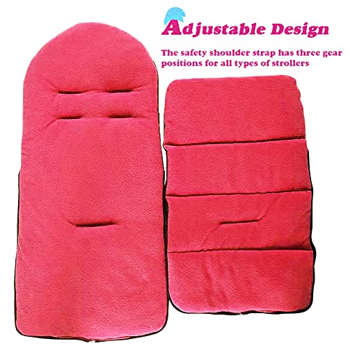 Saco de Silla de Paseo Universal - Saco Impermeable Universal para Sillita del Coche Saco de Invierno Universal para Cochecito y Silla de paseo Protección Antideslizante…