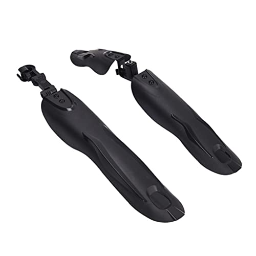 Sahoga Guardabarros de bicicleta, guardabarros para bicicleta, guardabarros delantero y trasero para bicicletas de montaña de 24 a 28 pulgadas