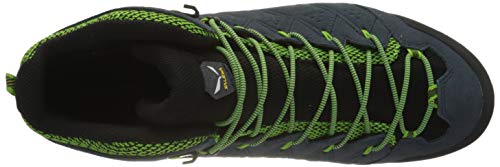 Salewa MS Alp Mate Mid WP Botas de Senderismo, Ombre Blue/Pale Frog, 42 EU