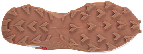 Salomon ALPHACROSS GTX W, Zapatillas de Trail Running Mujer, Rojo Garnet Rose White Gum1a, 45 1/3 EU