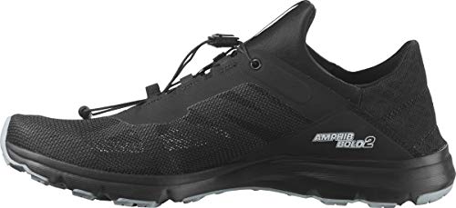 SALOMON Amphib Bold 2, Zapatillas de Deporte Hombre, Black/Black/Quarry, 40 EU