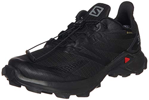 Salomon Supercross Blast GTX, Zapatillas para Correr Mujer, Black/Black/Black, 38 2/3 EU