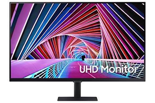 Samsung LS27A704NWUXEN - Monitor de 27" 4K UHD (3,840 x 2,160, panel IPS), HDR10, 5ms, Flicker free, HDMI, Display Port, inclinable