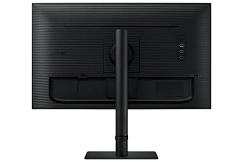 Samsung LS27A800UJUXEN - Monitor Profesional de 27" 4K UHD (3,840 x 2,160, Panel IPS), HDR10, 5ms, Flicker Free, Ajustable en Altura, inclinación, Giro y pivote, HDR10 & USB C, Plano