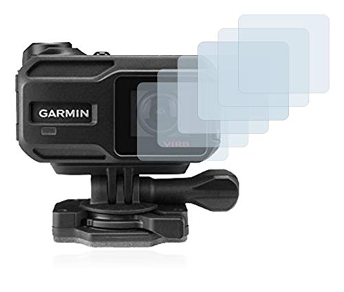 savvies Protector Pantalla Compatible con Garmin Virb XE (Lente) (6 Unidades) Película Ultra Transparente