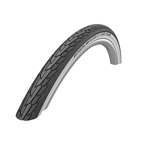 Schwalbe Road Cruiser Hs484 Neumáticos para Bicicleta, Unisex Adulto, Pared Blanca, 24x1.75 Zoll