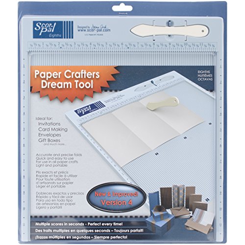 Scor-Pal Eights Measuring and Scoring Board, 12 x 12 Inch, Imperial, 12-Inch