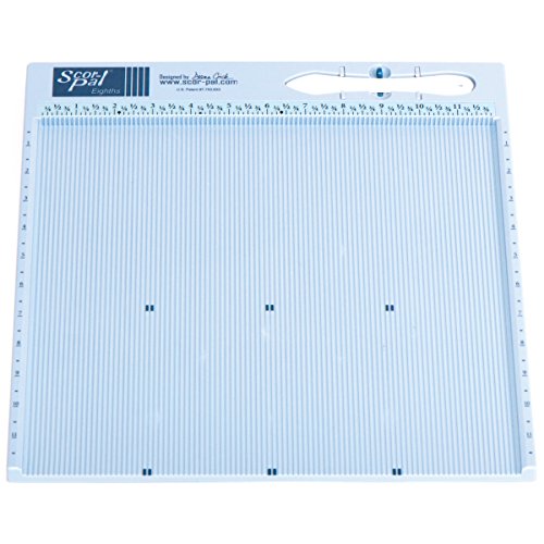 Scor-Pal Eights Measuring and Scoring Board, 12 x 12 Inch, Imperial, 12-Inch